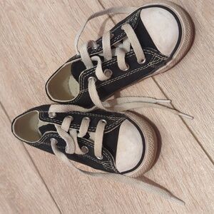 Converse Black and White Kids Sneakers